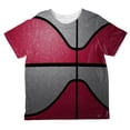 thumbnail image 1 of Championship Basketball Red and Silver All Over Toddler T Shirt, 1 of 2