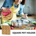 thumbnail image 2 of JoyMoreHome Bamboo Kitchen Bamboo Hot Pads Mat Set for Hot Dishes/Bowl/Teapot/Hot Pot Holders, 2 of 7