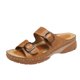 thumbnail image 1 of Sandalias de cuña para mujer, zapatos de plataforma con hebilla de cinturón, antideslizantes, Punta abierta, talla 43, 2022, 1 of 4