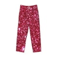 thumbnail image 4 of Goofa Pink Glitter Printed Soft Pajama Pants for Men, Wide Leg Comfy Casual Lounge Yoga Pants-Large, 4 of 9