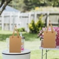thumbnail image 4 of unbranded 25Ud Bolsa Kraft Para Regalos Con Asas Ideal Para Empacar Favoritos En Fiestas, 4 of 7