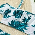 thumbnail image 4 of 2 Piece Girls Bikini Swimwear Beach Swimsuits Sling Bathing Suit Floral Printing Bathing Suits Kids Floral Swimsuit Beach Wear for 7-12T, 4 of 6