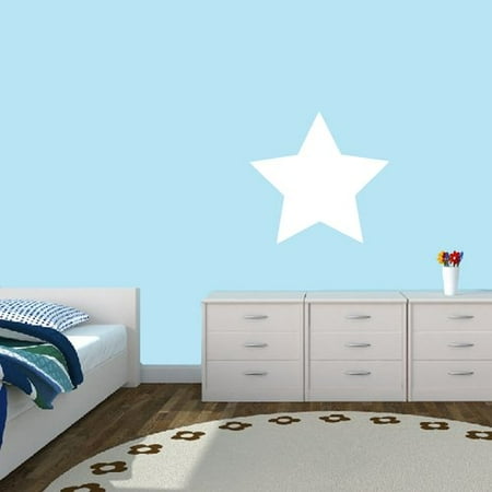 sweetums wall decals dry erase star whiteboard wall decal - walmart