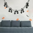 thumbnail image 4 of AJKSFHIU Halloween Party Decorations,Haunted Scene Setters Backdrop Banner Supplies,Halloween Backdrop Banner Decorations ,Halloween Honeycomb Pull Flag Spider Bats Hanging Ghost Home Decoration, 4 of 5