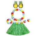 thumbnail image 3 of Hawaiian Grass Skirt Pineapple Sunglasses for Kids Girls Women Summer, 3 of 8