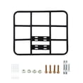 thumbnail image 2 of Delivery Food Box Rack Carrier Food Delivery Box Rack Rear Grille 80kg Loading Seamless Steel Tube Universal For Motorcycle Electric Bicycle, 2 of 8