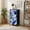 Color-3, variant on 4 Drawer Vertical Storage Dresser Marble Alcohol Ink Marble watercolor banners posters with Wood Top Fabric Pull Drawers
