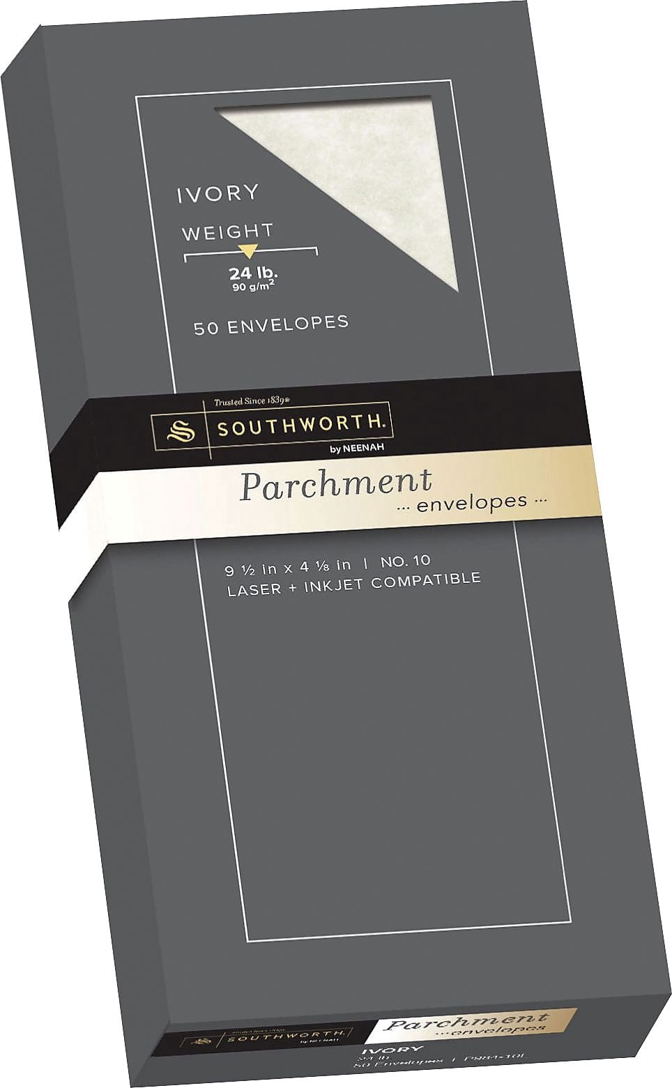 Southworth Parchment Envelopes, 10, 24 lb. P98410L/3/18