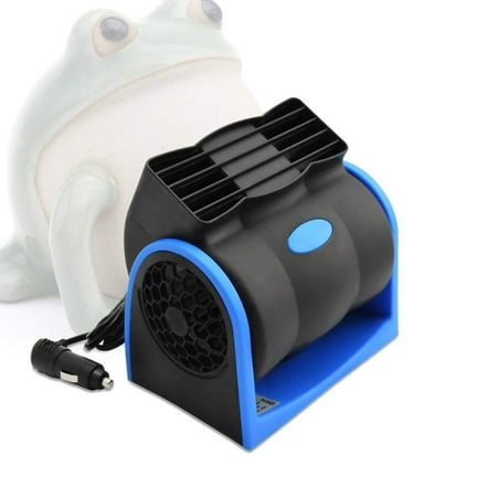 MAXTUF Car Fan, Vehicle Cooling Fan Car Air Circulator Bladeless Fan 12V 2-Speed Low Noise Portable Desktop Cooler with Cigarette Lighter for Truck RV SUV or Boat to Enjoy Your Time with K