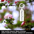 thumbnail image 5 of 100 PCS Plastic Waterproof Hanging Labels for Plant Tree Nursery Seedling Tags Garden Decor[White], 5 of 9