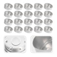 thumbnail image 3 of Copa de vela de 50 piezas Case de aluminio Té de té de té de té de té, 3 of 5