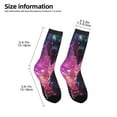 thumbnail image 2 of Goofa Neon Futuristic Dragon Pattern Children's Crew Socks, Kids' Daily Wear and Sports Socks, Breathable Socks, Sports Socks, Moisture-Wicking Socks for Children, 2 of 6
