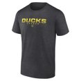 thumbnail image 2 of Men's Fanatics Heather Charcoal Oregon Ducks Battle Scars T-Shirt, 2 of 3