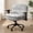 Gray, variant on Ultifit Criss Cross Chair, Ergonomic Armchair Office Chair with Adjustable Flip-up Arms and Wheels, Swivel Vanity Chair with 3 Layer Cushions, Gray