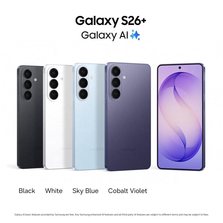 Samsung S26 Plus 256GB コバルトバイオレット Samsung Galaxy S26+ 256GB Smartphone Unlocked, Cobalt Violet
