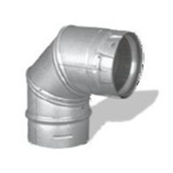 Dura-Vent 3PVP-E90B 3'' PelletVent Pro Black 90- Elbow