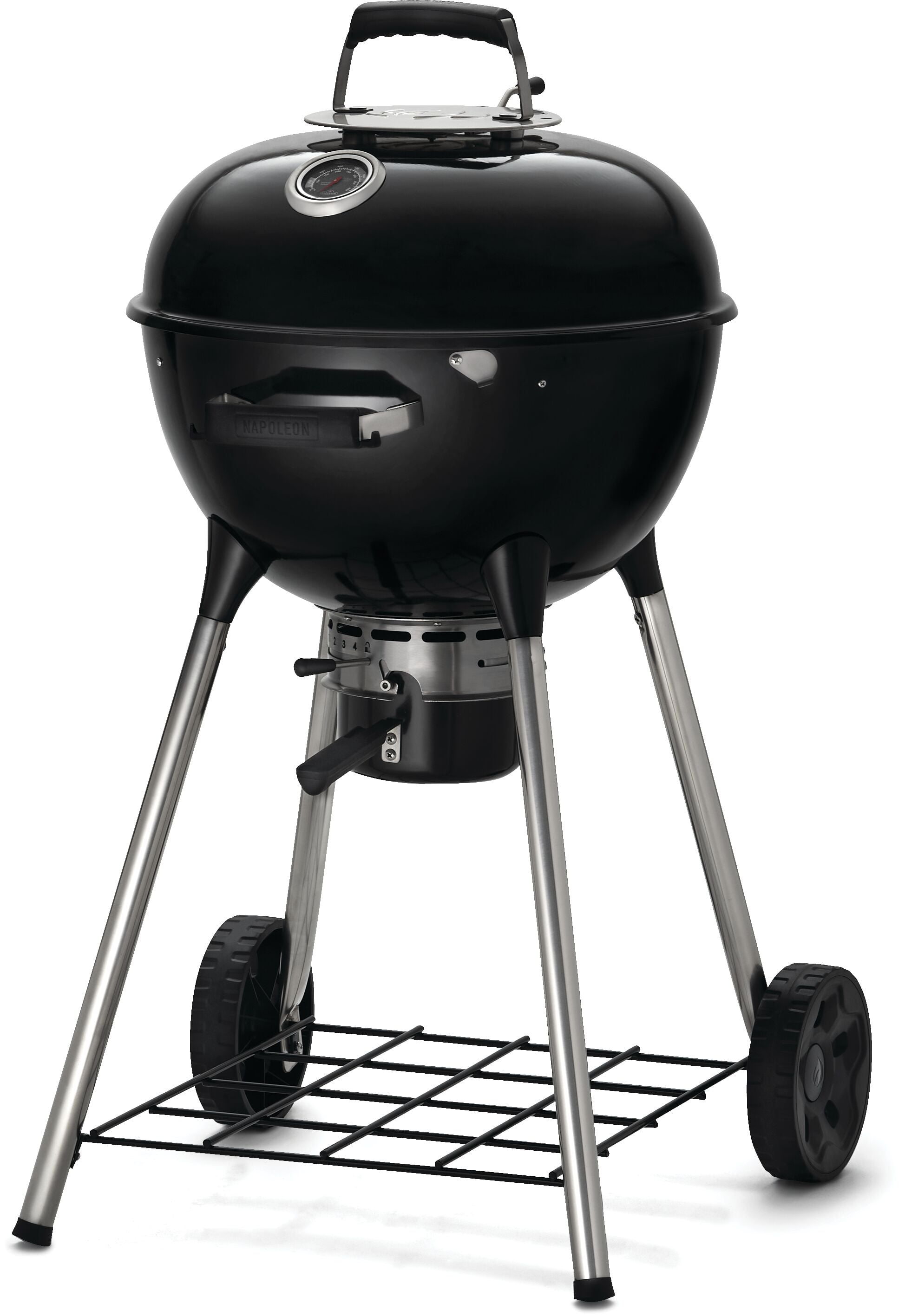 NAPOLEON 18 in. Kettle Charcoal Grill in Black