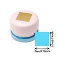 thumbnail image 2 of MKHSQHDG Today's Deals Paper Punch Craft Embossing Scrapbook with Precise Alignment Multipurpose Hole Puncher Embossing Machine for Card Making Journals Photo Albums Memory, 2 of 3