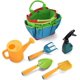 thumbnail image 1 of Juego de herramientas de jardinería para niños de 6 piezas, rastrillo de pala de hervidor de riego con bolsa de transporte, regalo de juguetes de jardín para bebés en edad preescolar, niños y niñas - Feliz Sencillez, 1 of 5