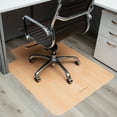 thumbnail image 2 of Mind Reader Office Chair Mat for Hardwood Floors, Rolling, PVC, 47.5 x 35.5, Woodtone, 2 of 8