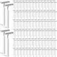 thumbnail image 1 of 300 Pcs Rasoirs Jetables en Vrac pour Hommes Femmes Emballés Individuellement en Acier Inoxydable Hôtel Invité Rasoirs de Rasage Sécurité Lames Doubles pour Maison Voyage Usage à la Maison Portable, Blanc, 1 of 7