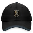 thumbnail image 2 of Men's Fanatics Black Vegas Golden Knights Authentic Pro Rink Pinnacle Adjustable Hat, 2 of 4