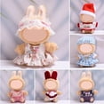 thumbnail image 5 of Handmade Doll Clothes for Labubu – Crochet Dress and Accessories Outfit Compatible with Labubu Dolls, 5 of 6