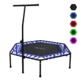 thumbnail image 1 of Trampolin Fitness Ejercicio Brincolin Con Barra Agarradera Jumping Aeróbicos 94x101 Cm Color Azul Blick, 1 of 5