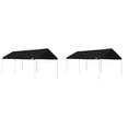 thumbnail image 1 of Caravan Canopy Domain 10 x 20 Foot Instant Canopy Tent Set, Black (2 Pack), 1 of 4