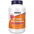 thumbnail image 1 of Suplementa NOW C-1000 y Zinc Immune, 180 cápsulas vegetarianas, 1 of 5