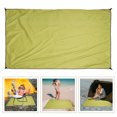 thumbnail image 3 of 1 tapete de tela Oxford de 210 x 150 cm, resistente a la humedad, impermeable, para tienda de campaña, manta portátil para exteriores, playa, camping, césped, senderismo (verde militar)., 3 of 6