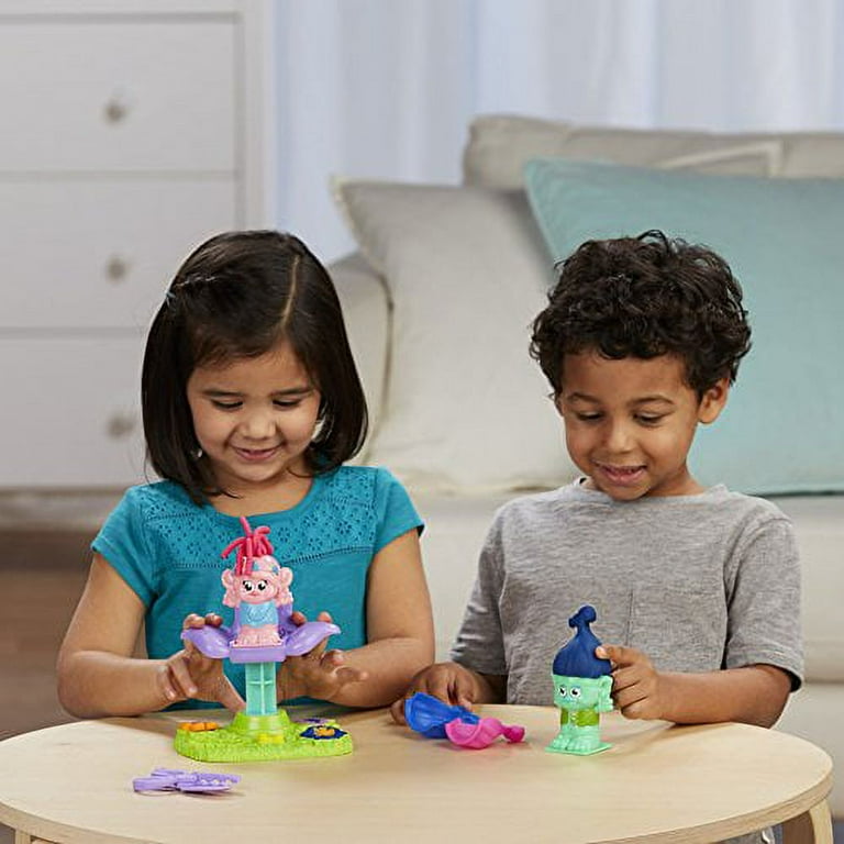 Dreamworks Trolls Play Doh Can Heads & Molds Learn Colors with