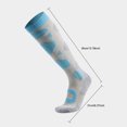thumbnail image 2 of 1 par de calcetines de esquí, calcetines térmicos de algodón para invierno, calcetines cálidos hasta la rodilla para clima frío, para hombres y mujeres, esquí, snowboard, 2 of 8