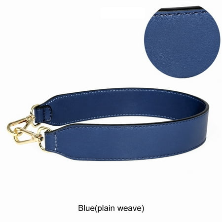 GZhLonKiMa 58CM 4cm Width Bag Strap Plain Weave Leather Portable Handbag Strap Bag Replacement Wallet Shoulder Bag Belt Bag Accessories