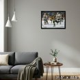 thumbnail image 4 of Mario Lemieux Pittsburgh Penguins Framed 20x29 Shooting Canvas, 4 of 4