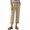 Khaki, variant on TEAJOPSUU Women's Capris Pants with Pockets Lace Cuffs Wide Leg Drawstring Elastic Cropped Pants Casual Daily Commuting Vacation Pants Khaki