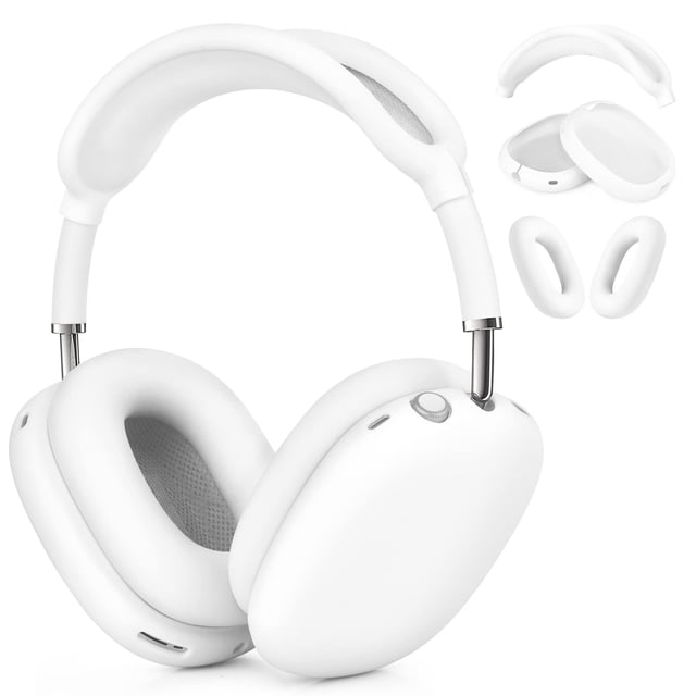 Funda de silicona para auriculares Airpods Max Filoto White