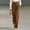 Brown, variant on Dress Pants for Women High Waisted Button Down Straight Leg Pants Trousers Business Casual Office Elegant Everyday Wear with Pockets