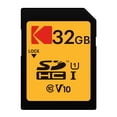 thumbnail image 4 of Kodak 32GB Class 10 UHS-I SDHC Memory Card (2-Pack) Bundle with Focus USB Card Reader (3 Items), 4 of 12