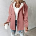 thumbnail image 2 of Watermelon Red Hooded Plain Brunch for Ladies Fall Winter Long Sleeve Hoodies Outfits Womens 2025 Clothing Country Concert L, 2 of 5