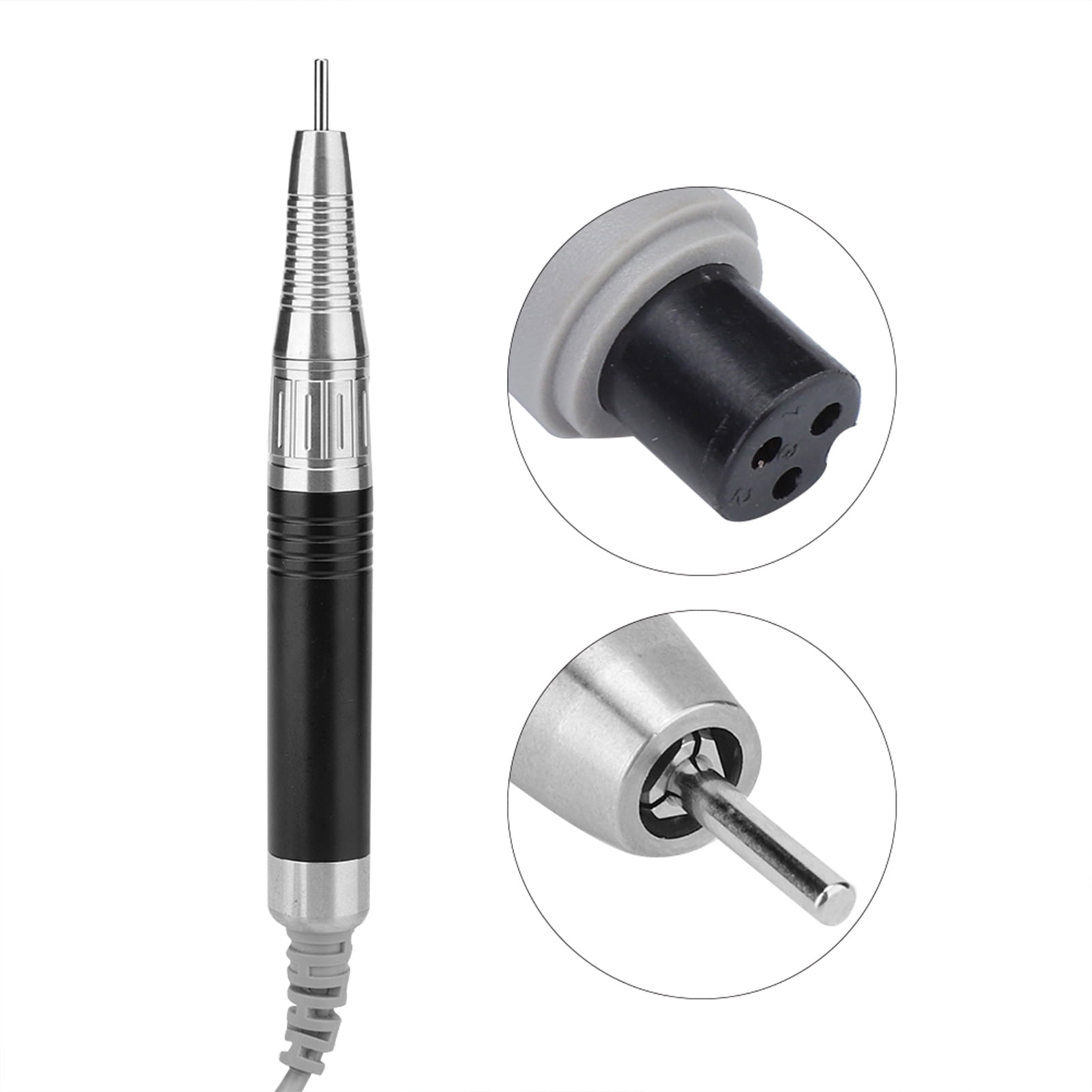 NFTIGB Professional 40000 RPM Brushless Electric Nail Drill Handle Replacement Accessory for Manicure Pedicure Polishing Grinding Machine Quiet Operation Lightweight Design