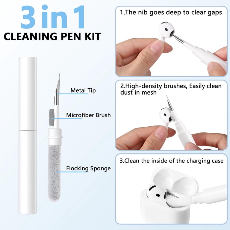 Comvin Lilac AirPods 4 & 5 Case with Cleaning Kit photo 3