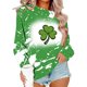 thumbnail image 1 of TaTaai Women Fashion St. Patrick's Day Printed Loose Round Neck Sweatshirt Ladies Long Sleeve Hoodless Casual Top Soft Comfortable for Daily Home Office Streetwear Spring Fall Winter Gift, 1 of 6
