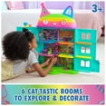 thumbnail image 4 of Gabby’s Dollhouse, 25" Tall Celebration Dollhouse with Toy Figures, Furniture & Sound Effects, 4 of 12