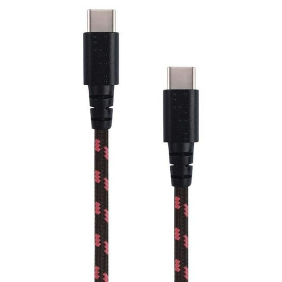 Fusebox 3017505 9 ft. Type C to Type C Cable, Black