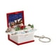 thumbnail image 3 of Novedad Mini llavero de libro llavero de juguete colgante bolsas únicas decoración colgante llaveros de coche llavero de coche para cartera bolso Papá Noel CUTICAT llavero, 3 of 8