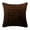 Brown, variant on The HomeCentric Cushion Covers, Decorative Gold Designer Pillow Case&nbsp;Cover Pack of 2, 16x16 inch (40x40 cm) Velvet Pillow Covers, Solid, Knots, Textured, Cushion Cover&nbsp;Couch - Gold Knot