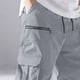 thumbnail image 4 of Pantalones largos para hombre, moda de primavera e invierno, pantalones deportivos casuales, pantalones para hombre, 4 of 5