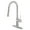 Polished Chrome, variant on Gourmetier LS2721NYL New York Single-Handle Pull-Down Kitchen Faucet, Polished Chrome