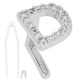 thumbnail image 4 of Hip Hop Brace Metal Teeth Brace Plating English Letter D Teeth Brace Cosplay Halloween Party Teeth Decoration JewelrySilver, 4 of 8